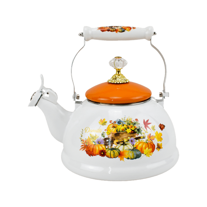 Kuhinjski zviždanje čajnika čajnog čajnika